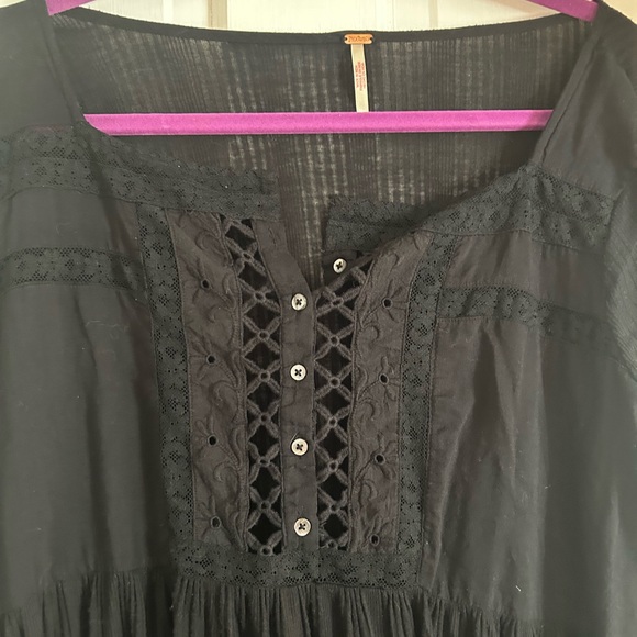 Free People Pretty Please Tunic/sz L - Picture 3 of 6